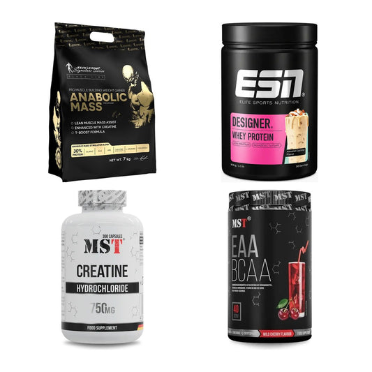 Masseaufbau für Fortgeschrittene: Kevin Levrone Anabolic + 3 weitere – alle enthaltenen Artikel