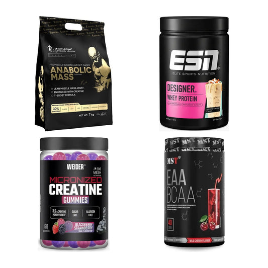 Masseaufbau für Fortgeschrittene: Kevin Levrone Anabolic + 3 weitere – alle enthaltenen Artikel