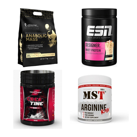 Masseaufbau für Fortgeschrittene: Kevin Levrone Anabolic + 3 weitere – alle enthaltenen Artikel