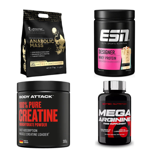 Masseaufbau für Fortgeschrittene: Kevin Levrone Anabolic + 3 weitere – alle enthaltenen Artikel