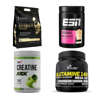 Masseaufbau für Fortgeschrittene: Kevin Levrone Anabolic + 3 weitere – alle enthaltenen Artikel