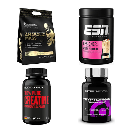 Masseaufbau für Fortgeschrittene: Kevin Levrone Anabolic + 3 weitere – alle enthaltenen Artikel