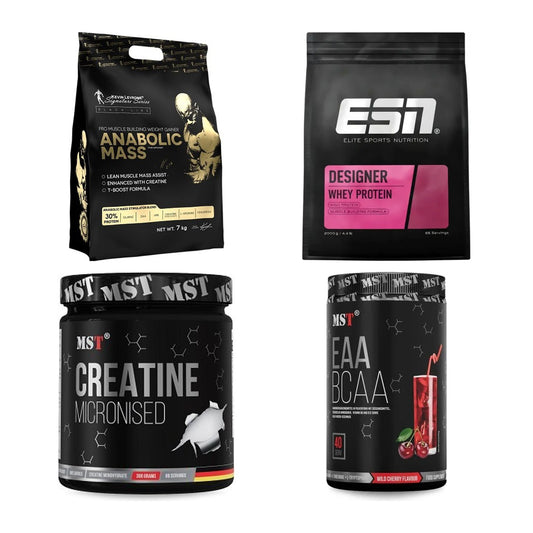 Masseaufbau für Fortgeschrittene: Kevin Levrone Anabolic + 3 weitere – alle enthaltenen Artikel