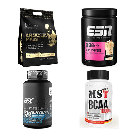 Masseaufbau für Fortgeschrittene: Kevin Levrone Anabolic + 3 weitere – alle enthaltenen Artikel