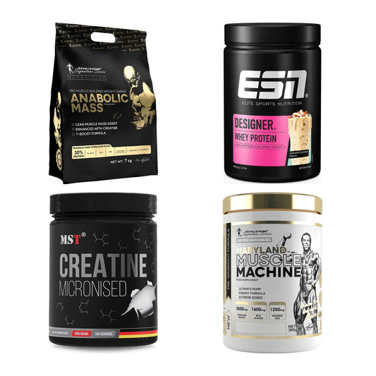 Masseaufbau für Fortgeschrittene: Kevin Levrone Anabolic + 3 weitere – alle enthaltenen Artikel