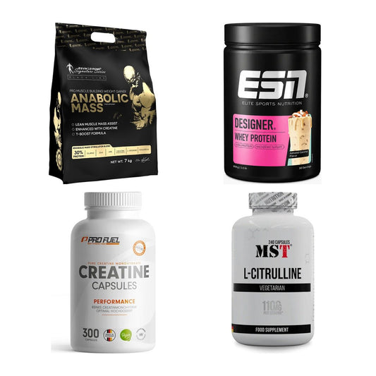 Masseaufbau für Fortgeschrittene: Kevin Levrone Anabolic + 3 weitere – alle enthaltenen Artikel