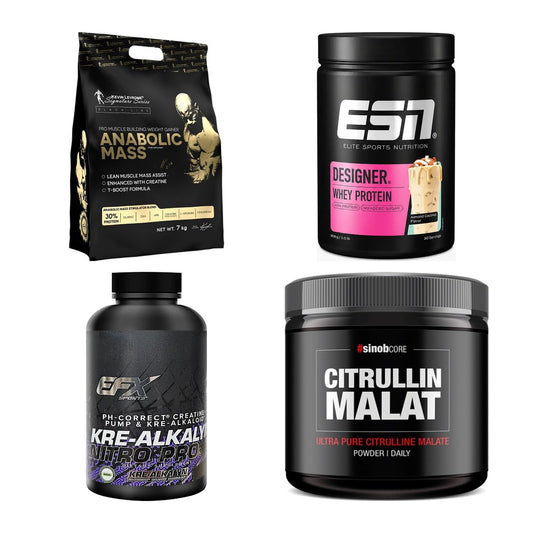Masseaufbau für Fortgeschrittene: Kevin Levrone Anabolic + 3 weitere – alle enthaltenen Artikel