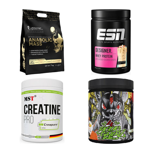 Masseaufbau für Fortgeschrittene: Kevin Levrone Anabolic + 3 weitere – alle enthaltenen Artikel