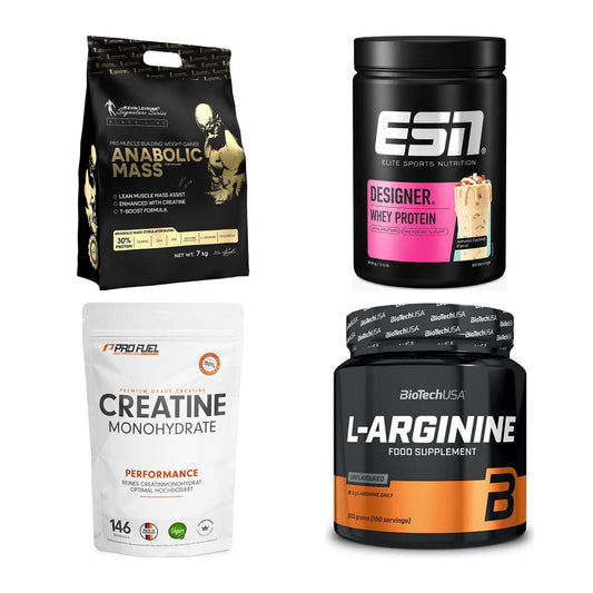 Masseaufbau für Fortgeschrittene: Kevin Levrone Anabolic + 3 weitere – alle enthaltenen Artikel