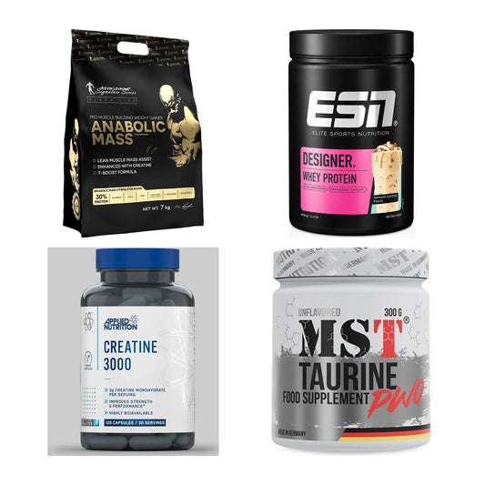 Masseaufbau für Fortgeschrittene: Kevin Levrone Anabolic + 3 weitere – alle enthaltenen Artikel