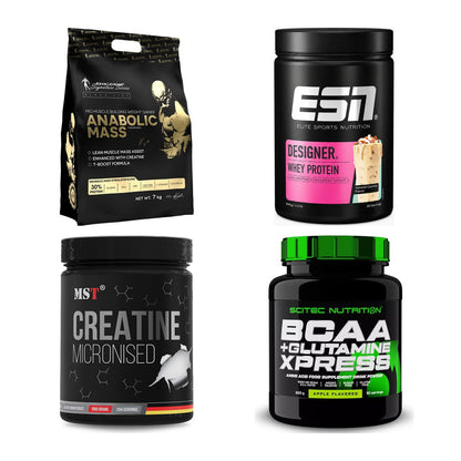 Masseaufbau für Fortgeschrittene: Kevin Levrone Anabolic + 3 weitere – alle enthaltenen Artikel