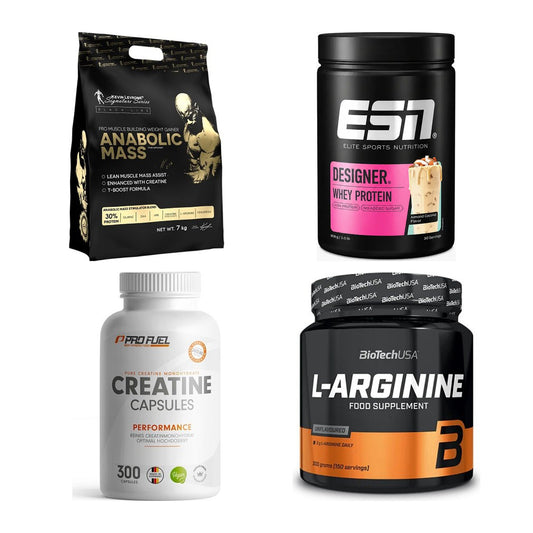 Masseaufbau für Fortgeschrittene: Kevin Levrone Anabolic + 3 weitere – alle enthaltenen Artikel