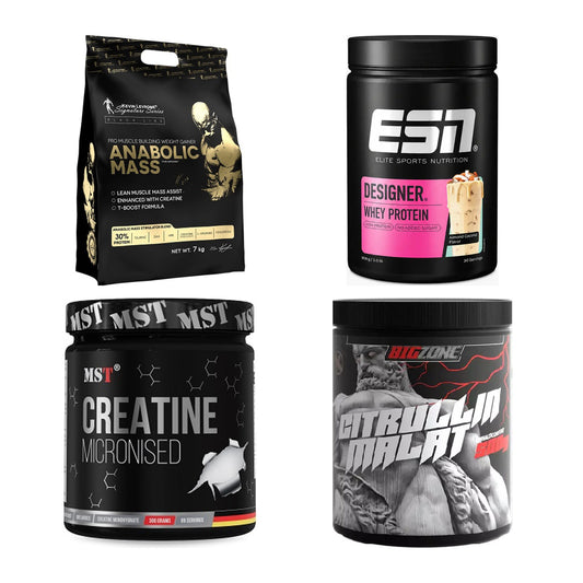 Masseaufbau für Fortgeschrittene: Kevin Levrone Anabolic + 3 weitere – alle enthaltenen Artikel