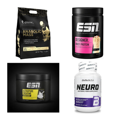 Masseaufbau für Fortgeschrittene: Kevin Levrone Anabolic + 3 weitere – alle enthaltenen Artikel