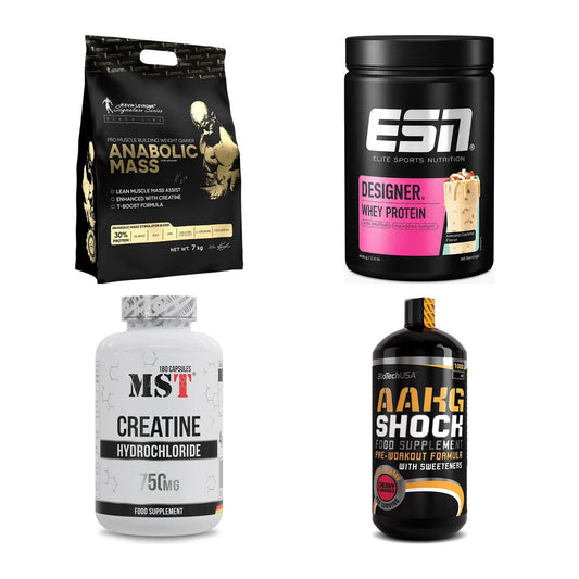 Masseaufbau für Fortgeschrittene: Kevin Levrone Anabolic + 3 weitere – alle enthaltenen Artikel