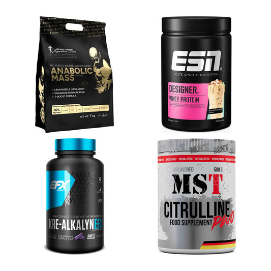 Masseaufbau für Fortgeschrittene: Kevin Levrone Anabolic + 3 weitere – alle enthaltenen Artikel