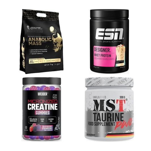 Masseaufbau für Fortgeschrittene: Kevin Levrone Anabolic + 3 weitere – alle enthaltenen Artikel