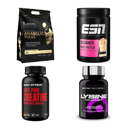 Masseaufbau für Fortgeschrittene: Kevin Levrone Anabolic + 3 weitere – alle enthaltenen Artikel