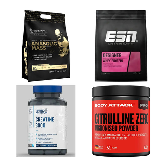 Masseaufbau für Fortgeschrittene: Kevin Levrone Anabolic + 3 weitere – alle enthaltenen Artikel