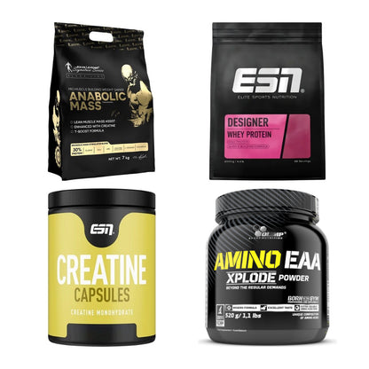 Masseaufbau für Fortgeschrittene: Kevin Levrone Anabolic + 3 weitere – alle enthaltenen Artikel