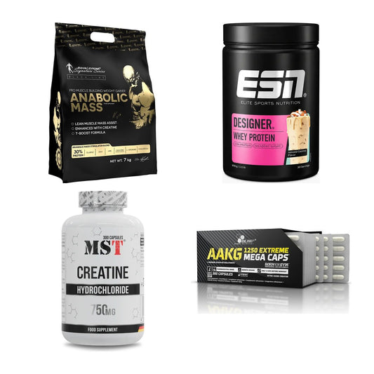 Masseaufbau für Fortgeschrittene: Kevin Levrone Anabolic + 3 weitere – alle enthaltenen Artikel