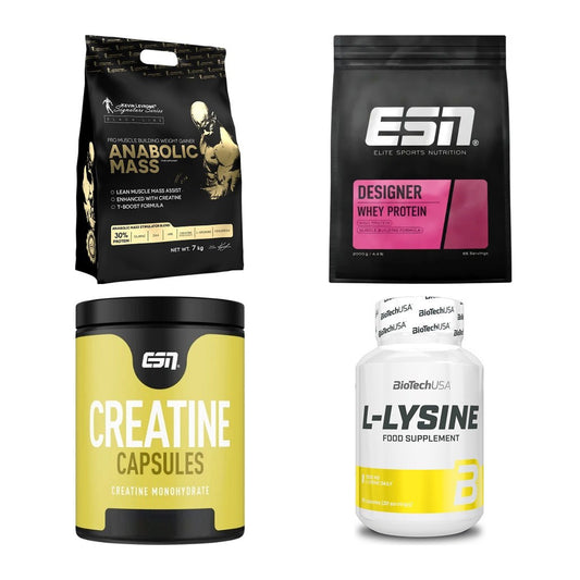Masseaufbau für Fortgeschrittene: Kevin Levrone Anabolic + 3 weitere – alle enthaltenen Artikel