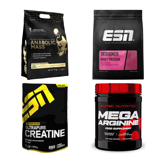Masseaufbau für Fortgeschrittene: Kevin Levrone Anabolic + 3 weitere – alle enthaltenen Artikel