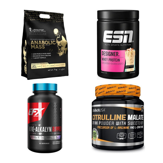 Masseaufbau für Fortgeschrittene: Kevin Levrone Anabolic + 3 weitere – alle enthaltenen Artikel