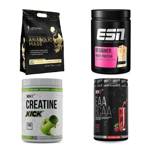 Masseaufbau für Fortgeschrittene: Kevin Levrone Anabolic + 3 weitere – alle enthaltenen Artikel