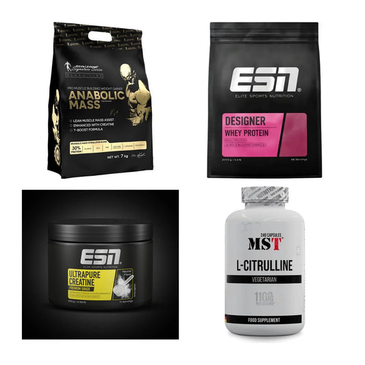 Masseaufbau für Fortgeschrittene: Kevin Levrone Anabolic + 3 weitere – alle enthaltenen Artikel