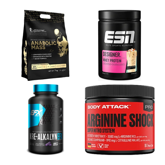 Masseaufbau für Fortgeschrittene: Kevin Levrone Anabolic + 3 weitere – alle enthaltenen Artikel
