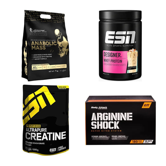 Masseaufbau für Fortgeschrittene: Kevin Levrone Anabolic + 3 weitere – alle enthaltenen Artikel