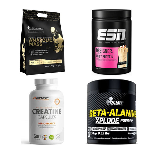 Masseaufbau für Fortgeschrittene: Kevin Levrone Anabolic + 3 weitere – alle enthaltenen Artikel