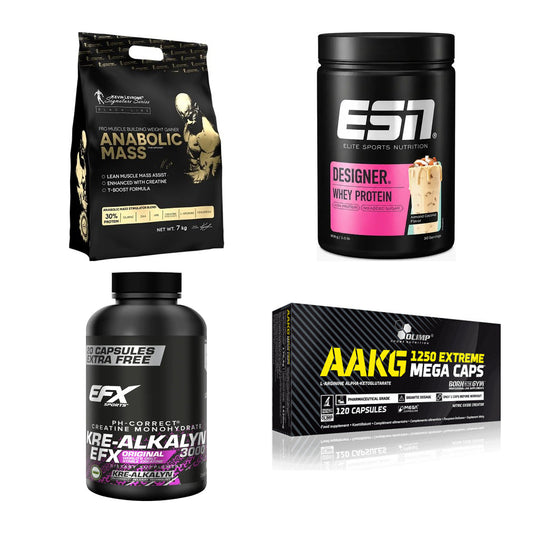 Masseaufbau für Fortgeschrittene: Kevin Levrone Anabolic + 3 weitere – alle enthaltenen Artikel