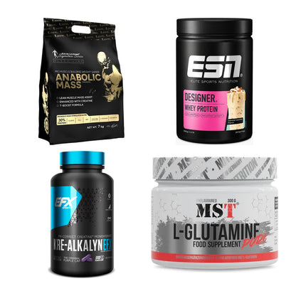 Masseaufbau für Fortgeschrittene: Kevin Levrone Anabolic + 3 weitere – alle enthaltenen Artikel