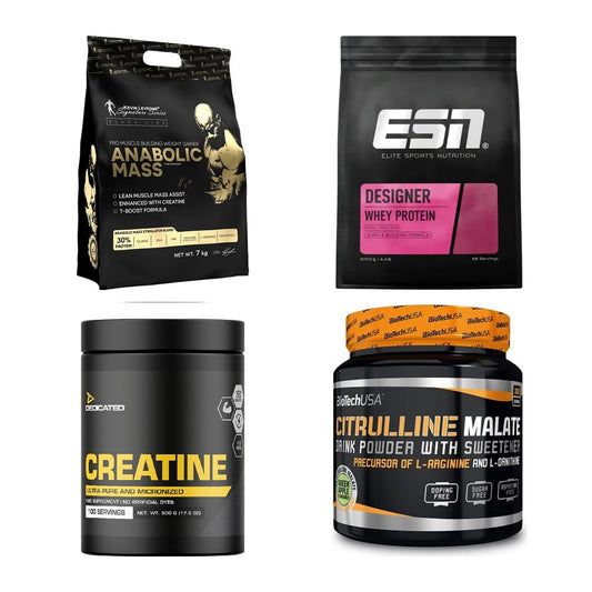 Masseaufbau für Fortgeschrittene: Kevin Levrone Anabolic + 3 weitere – alle enthaltenen Artikel