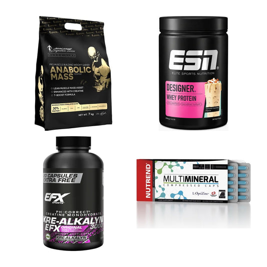Masseaufbau für Fortgeschrittene: Kevin Levrone Anabolic + 3 weitere – alle enthaltenen Artikel