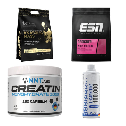 Masseaufbau für Fortgeschrittene: Kevin Levrone Anabolic + 3 weitere – alle enthaltenen Artikel