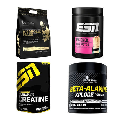 Masseaufbau für Fortgeschrittene: Kevin Levrone Anabolic + 3 weitere – alle enthaltenen Artikel