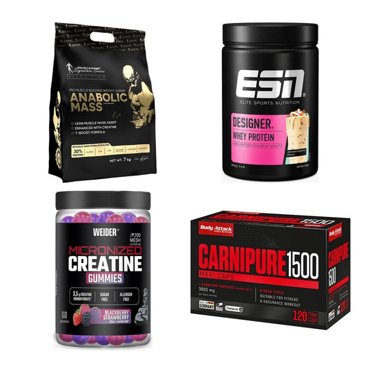 Masseaufbau für Fortgeschrittene: Kevin Levrone Anabolic + 3 weitere – alle enthaltenen Artikel