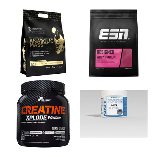 Masseaufbau für Fortgeschrittene: Kevin Levrone Anabolic + 3 weitere – alle enthaltenen Artikel