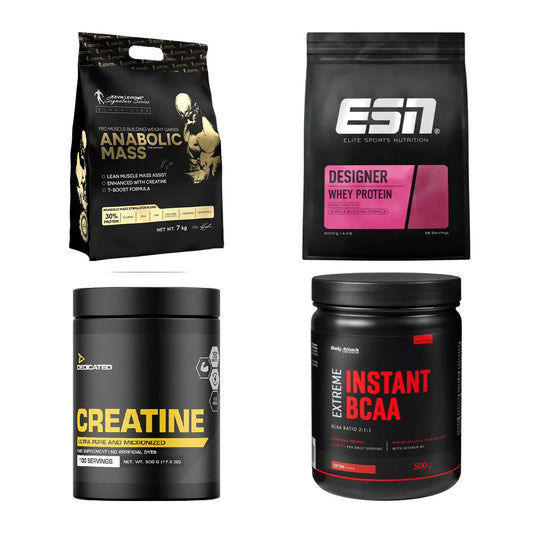 Masseaufbau für Fortgeschrittene: Kevin Levrone Anabolic + 3 weitere – alle enthaltenen Artikel