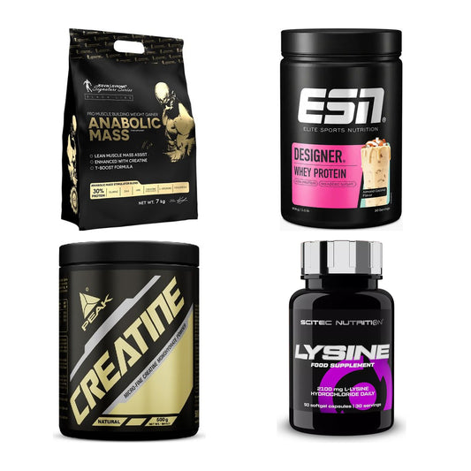 Masseaufbau für Fortgeschrittene: Kevin Levrone Anabolic + 3 weitere – alle enthaltenen Artikel