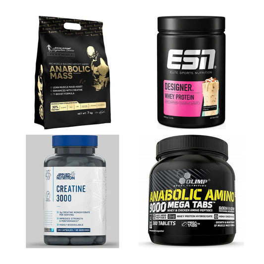 Masseaufbau für Fortgeschrittene: Kevin Levrone Anabolic + 3 weitere – alle enthaltenen Artikel