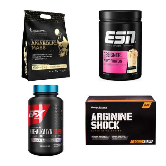 Masseaufbau für Fortgeschrittene: Kevin Levrone Anabolic + 3 weitere – alle enthaltenen Artikel