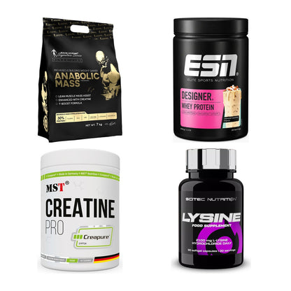Masseaufbau für Fortgeschrittene: Kevin Levrone Anabolic + 3 weitere – alle enthaltenen Artikel