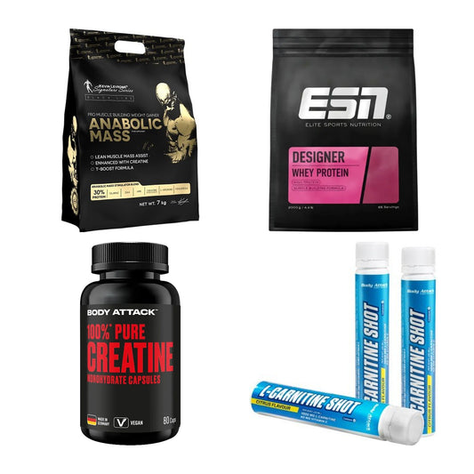 Masseaufbau für Fortgeschrittene: Kevin Levrone Anabolic + 3 weitere – alle enthaltenen Artikel