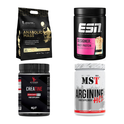 Masseaufbau für Fortgeschrittene: Kevin Levrone Anabolic + 3 weitere – alle enthaltenen Artikel