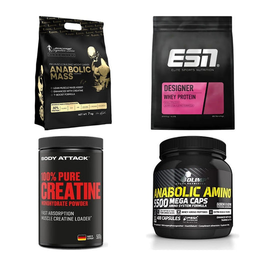 Masseaufbau für Fortgeschrittene: Kevin Levrone Anabolic + 3 weitere – alle enthaltenen Artikel