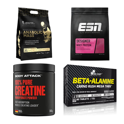 Masseaufbau für Fortgeschrittene: Kevin Levrone Anabolic + 3 weitere – alle enthaltenen Artikel